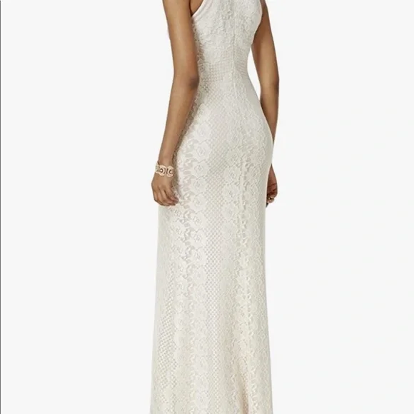 Gorgeous lace formal gown size 6 - Picture 6 of 8